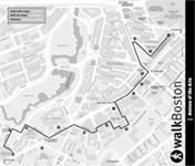 MBTA Aquarium Neighborhood Map