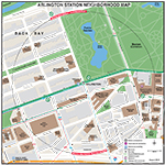 MBTA Arlington Neighborhood Map