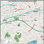 MBTA Beaconsfield Neighborhood Map