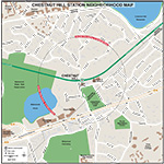 MBTA Chestnut Hill Neighborhood Map