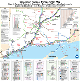 Connecticut Regional Transportation Map