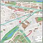 MBTA Andrew Neighborhood Map
