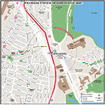 MBTA JFK/UMass Neighborhood Map