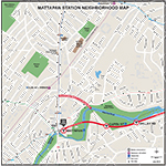 MBTA Mattapan Neighborhood Map