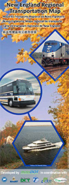 Cover of New England Transportation Map