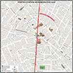 MBTA Porter Neighborhood Map