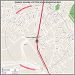 MBTA Capen St. Neighborhood Map